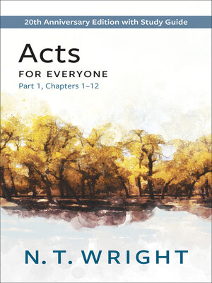 cover image of Acts for Everyone, Part 1